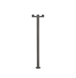 FARO - Estructura farola 2 lámpara para MUFFIN BLUBS gris oscuro