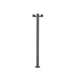 FARO - Estructura farola 3 lámpara para MUFFIN BLUBS gris oscuro