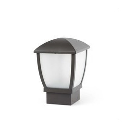 FARO - Luminaria sobremuro WILMA 1xE27 100W aluminio gris oscuro
