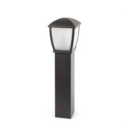 FARO - Baliza WILMA 1xE27 100W aluminio gris oscuro