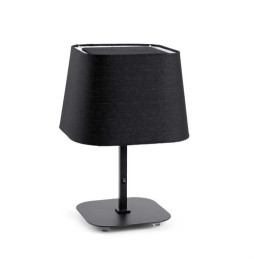 FARO - Luminaria sobremesa SWEET E27 60W negro
