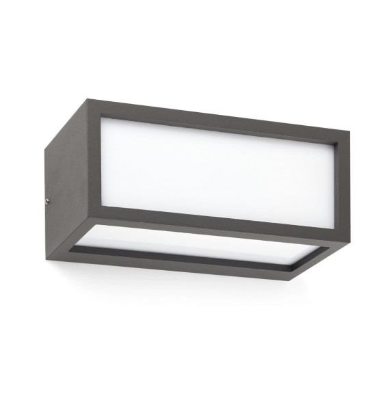 FARO - Aplique exterior TEJO E27 20W gris oscuro