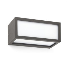 FARO - Aplique exterior TEJO E27 20W gris oscuro