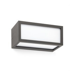 FARO - Aplique exterior TEJO E27 20W gris oscuro