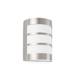 FARO - Aplique exterior CELA-2 E27 40W inoxidable