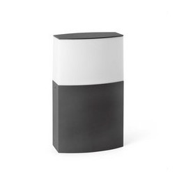 FARO - Luminaria sobremuro DATNA E27 20W negro
