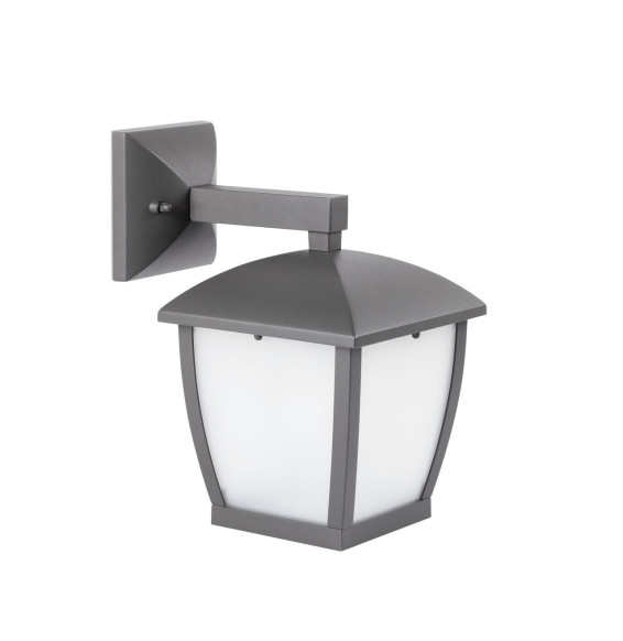 FARO - Aplique exterior MINI WILMA E27 11W gris oscuro