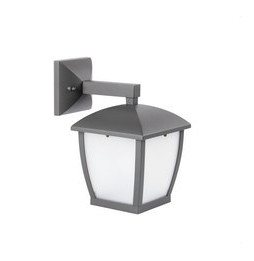 FARO - Aplique exterior MINI WILMA E27 11W gris oscuro