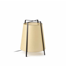 FARO - Luminaria sobremesa AKANE 350mm E27 20W beige