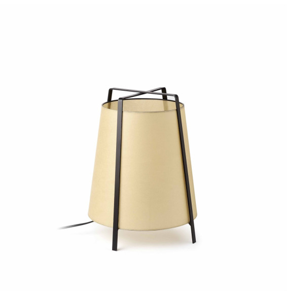 FARO - Luminaria sobremesa AKANE 350mm E27 20W beige