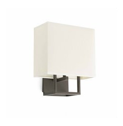 FARO - Aplique VESPER E14 20W marrón