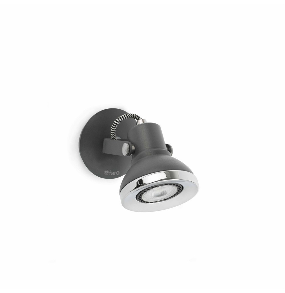 FARO - Aplique RING-1 GU10 gris