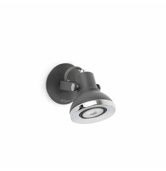 FARO - Aplique RING-1 GU10 gris