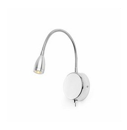 FARO - Aplique LOKE lector LED 3W 3000K cromo