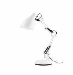 FARO - Luminaria flexo GRU E27 11W blanco