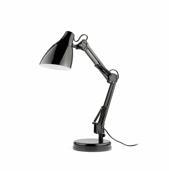 FARO - Luminaria flexo GRU E27 11W negro