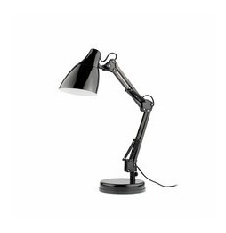 FARO - Luminaria flexo GRU E27 11W negro