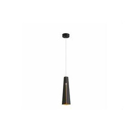 FARO - Luminaria PLUMA LED 6W 3000K negro/oro
