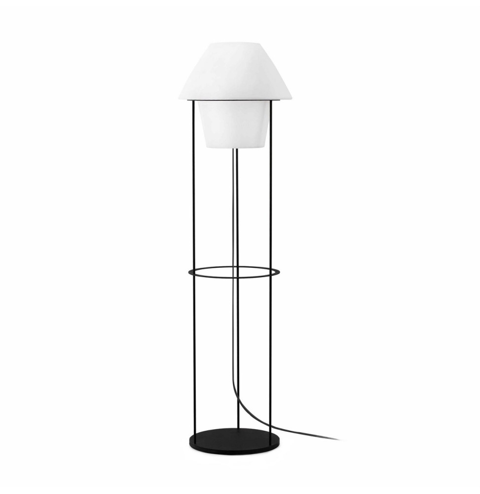 FARO - Estructura L para luminaria VERSUS exterior negro