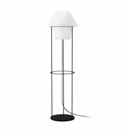 FARO - Estructura L para luminaria VERSUS exterior negro