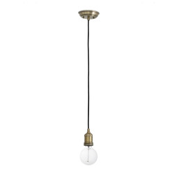 FARO - Luminaria ART colgante E27 máximo 60W oro viejo
