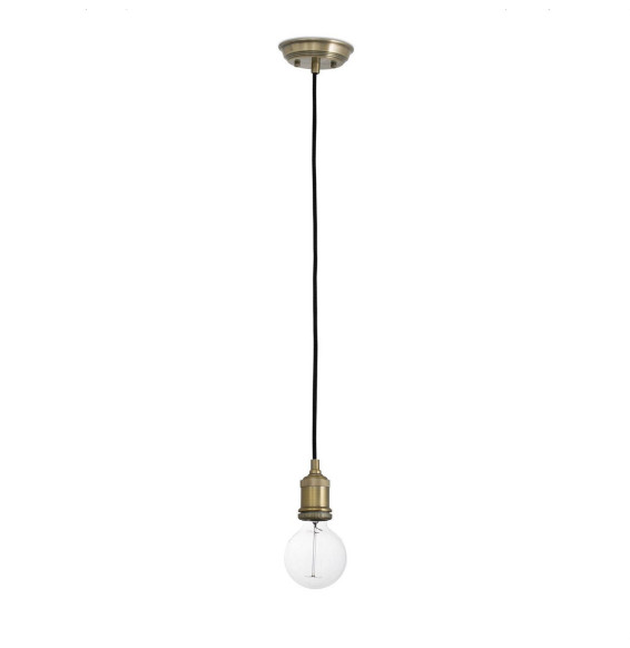 FARO - Luminaria ART colgante E27 máximo 60W oro viejo