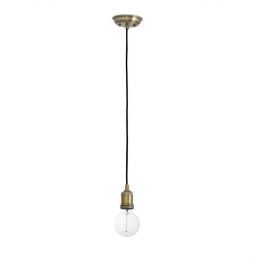 FARO - Luminaria ART colgante E27 máximo 60W oro viejo