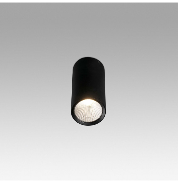 FARO - Plafón REL LED 15W 60° 2700K negro