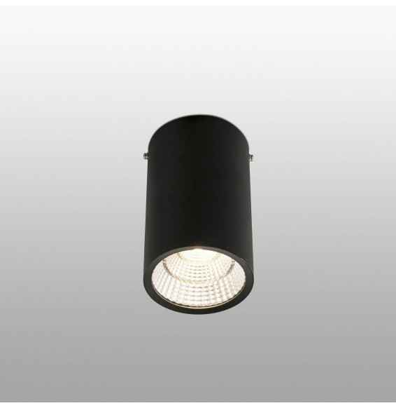 FARO - Plafón REL LED 25W 2700K 60° negro