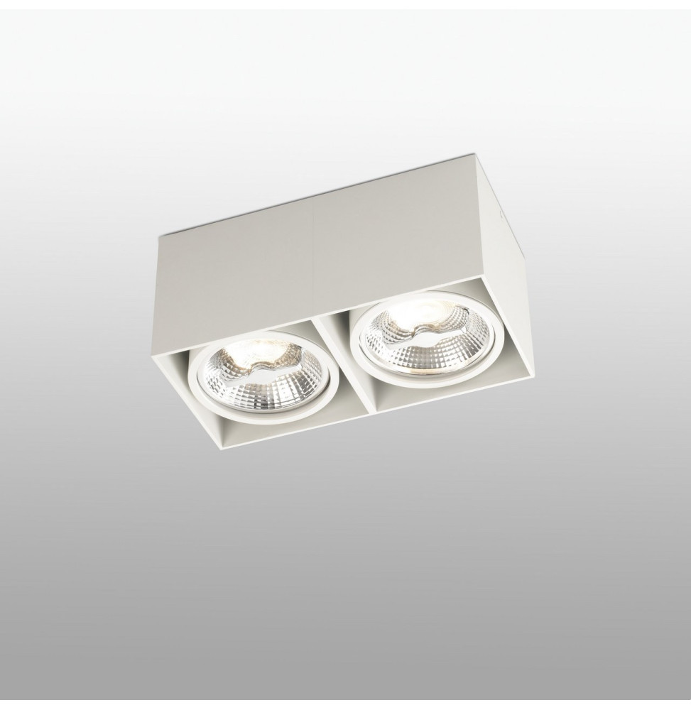 FARO - Plafón TECTO AR111 100W blanco