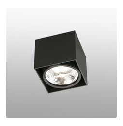 FARO - Plafón TECTO AR111 100W negro