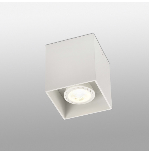 FARO - Plafón TECTO GU10 50W blanco
