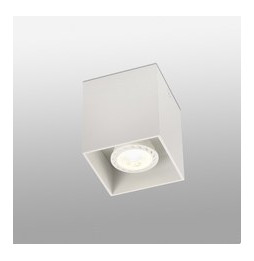 FARO - Plafón TECTO GU10 50W blanco