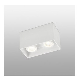 FARO - Plafón TECTO GU10 50W blanco