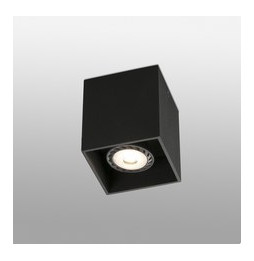 FARO - Plafón TECTO GU10 50W negro
