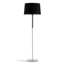 FARO - Luminaria pie salón VOLTA E27 E27 2700K negro