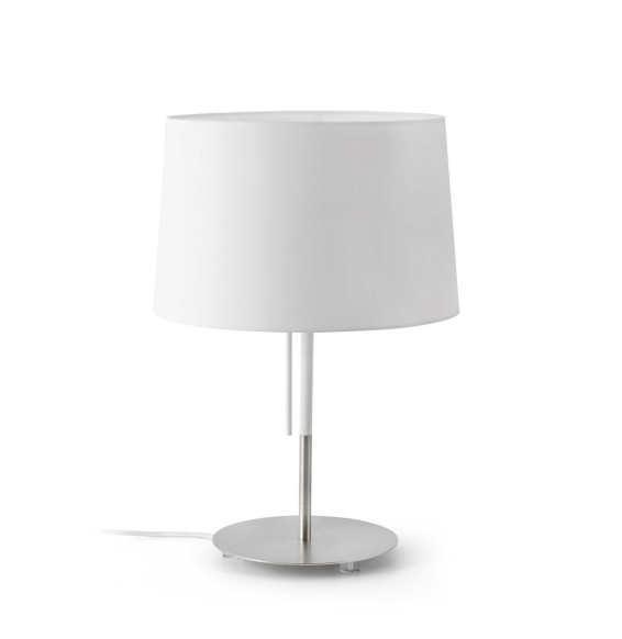 FARO - Luminaria sobremesa VOLTA E27 20W 2700K blanco