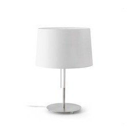 FARO - Luminaria sobremesa VOLTA E27 20W 2700K blanco