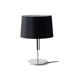 FARO - Luminaria sobremesa VOLTA E27 20W 2700K negro