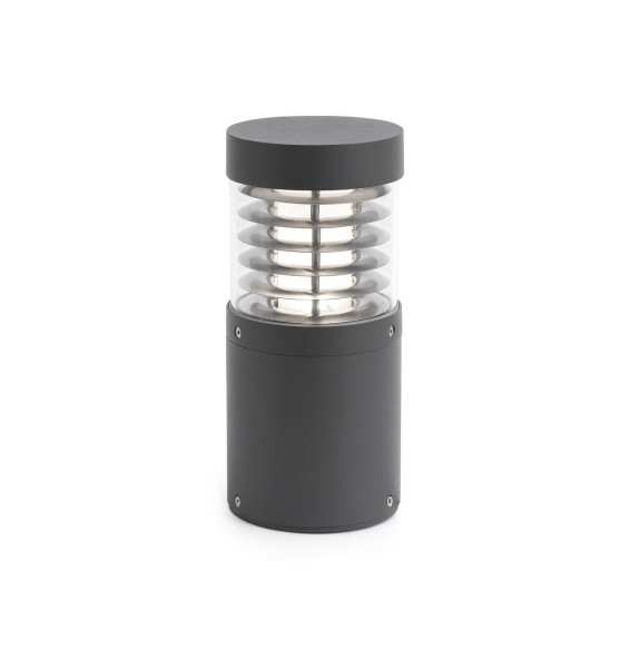 FARO - Luminaria sobremuro exterior GIZA LED 12W 3000K gris