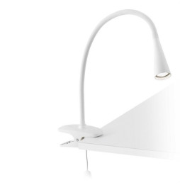 FARO - Lámpara flexo con pinza LENA LED 5W 4000K blanco