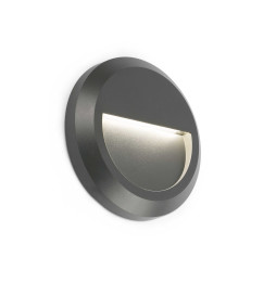 FARO - Aplique GRANT-R LED 3000K gris oscuro