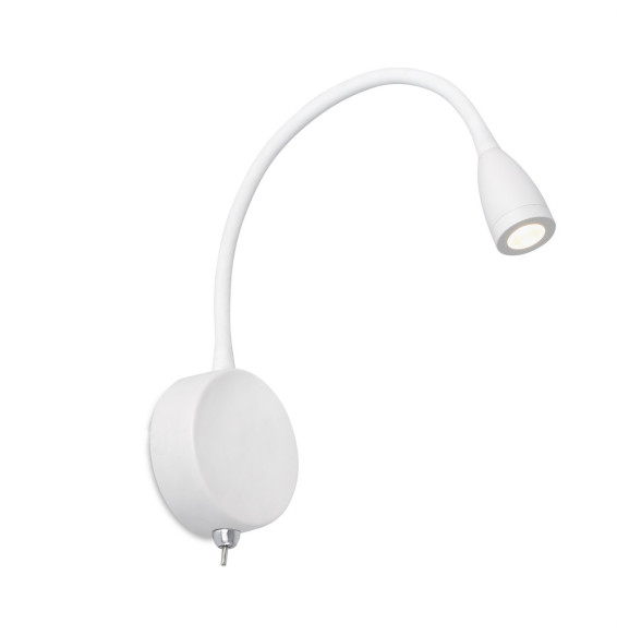 FARO - Aplique lector LOKE LED 3W 3000K blanco