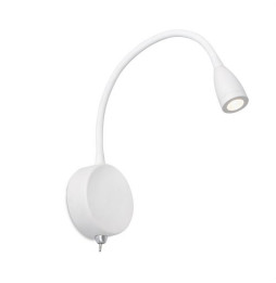 FARO - Aplique lector LOKE LED 3W 3000K blanco