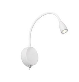 FARO - Aplique lector LOKE LED 3W 3000K blanco