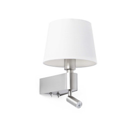 FARO - Aplique ROOM con lector LED 2700K blanco