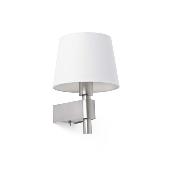 FARO - Aplique ROOM E27 60W blanco