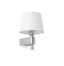 FARO - Aplique ROOM E27 60W blanco