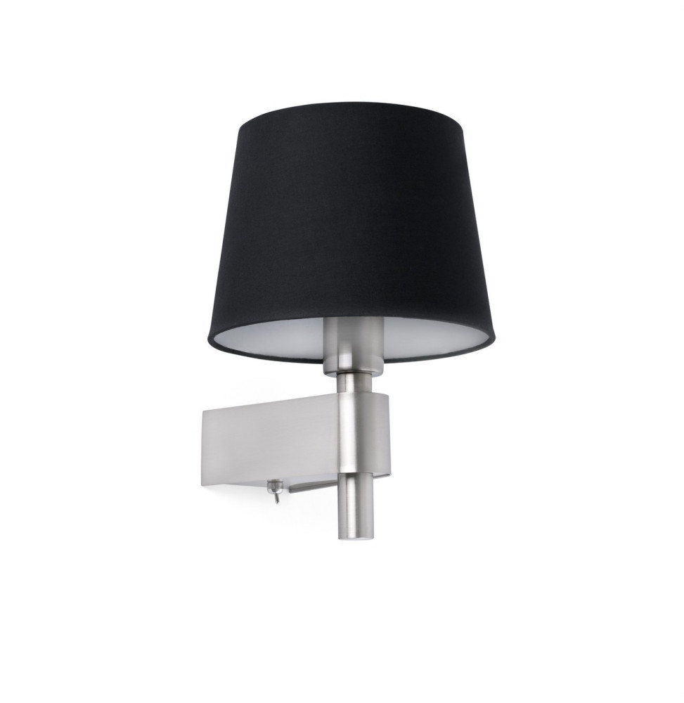 FARO - Aplique ROOM E27 60W negro