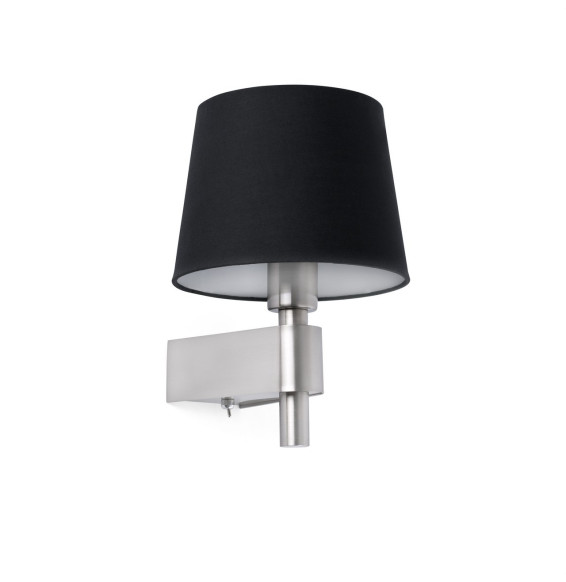 FARO - Aplique ROOM E27 60W negro